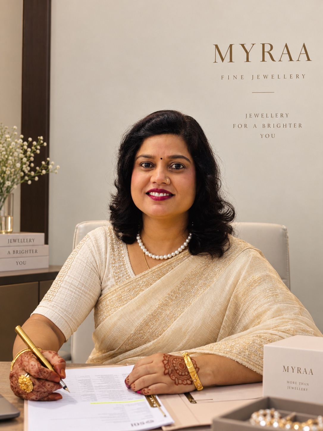 Priyala Sharma, founder of MYRAA